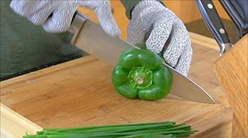 G & F 57100XL CUTShield Classic level 5 Lightweight Cut Resistant Gloves for Kitchen,Food Grade Cut Resistant Gloves, XLarge.