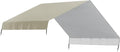 Chicken Coop Cover, Sturdy Chicken Cage Cover, Duck Coop Tarp Cloth Canopy for Farm Outdoor Patio, Beige
