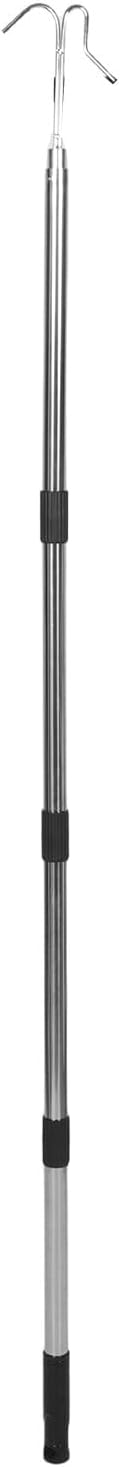 BESPORTBLE Farm Animal Catcher: Adjustable Chicken Catching Leg Hook Portable Stainless Steel Leg Hook with Handles for Chicken Coop Poultry Farmers and Fishers