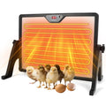 Smart 180W Chicken Coop Heater with Remote Control - Black, Low Energy Consumption by Yaobuld
