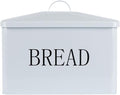 Portable Kitchen Bread Box and Metal Storage Bin Rectangular Multifunctional Kitchen Organizing Box for Countertop Bread and Grain Storage Sturdy Iron Snack Holder