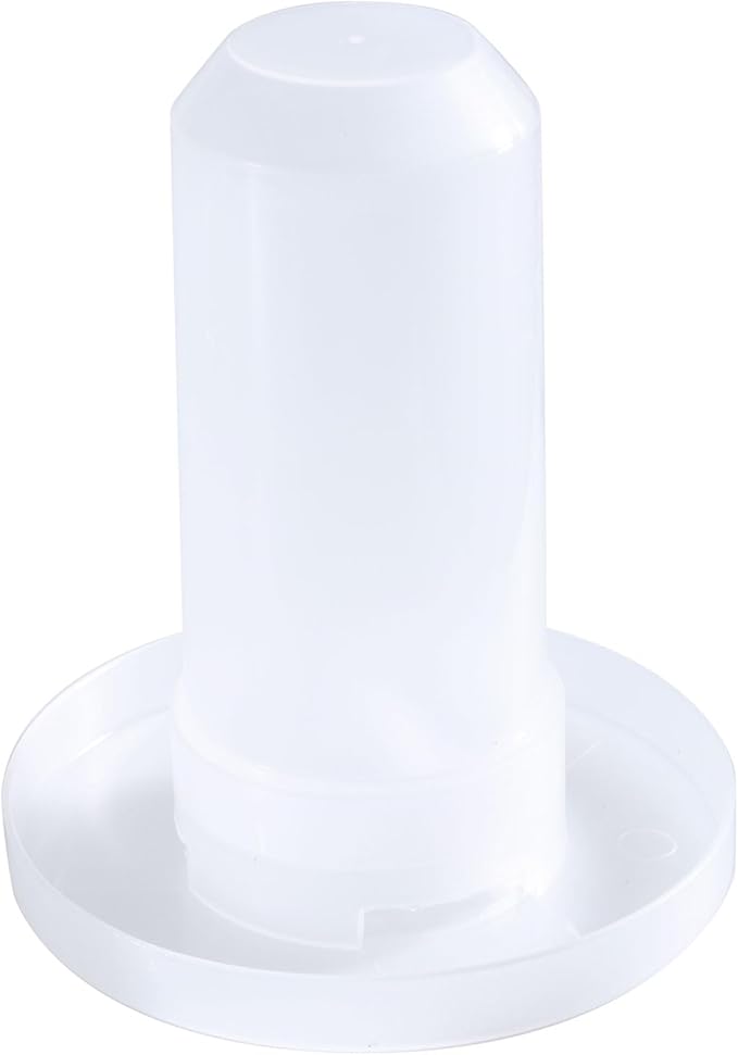 Bird Chicken Automatic Food Water Feeder Poultry Port Rain No Waste Fit for Buckets Barrels Auto Feeding Plate Chicken Feeders for Outdoors Automatic