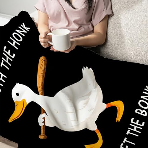 Duck Blanket for Boys Girls Funny Duck Lovers Gifts 50"x40" - Flannel - Image 6