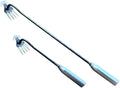 2 PCS Weed Puller Tool,Sharp Durable Garden Pulling Tool,Weeder Portable Household Vegetable Shovel for Backyard Loosening Farm Planting Weeding (Stainless Steel Handle)