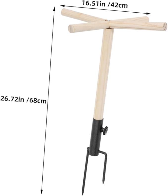 Chickens and Parrots Roosting Bar Wooden Bird Perch Stand Comfortable Chicken Coop Toy Multi-Functional