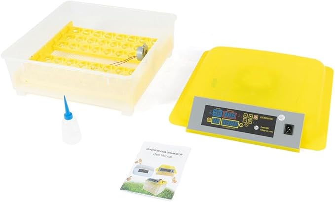 ALLGOOD 48 Eggs Incubator Automatic Digital Hatcher Machine with Auto Egg Turning for Hatching Chicken Goose Duck Birds Quail