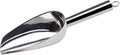 Ice Scoop for Freezer Stainless Steel bean Flour Utility Scooper for Ice Maker Kitchen Bar Party Wedding, Heavy Duty, Dishwasher Safe 6 OZ Utility Flour Scoop (Straight Handle-1pc)