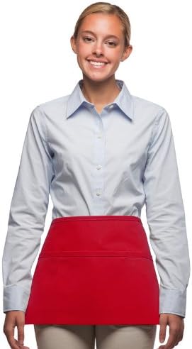 DayStar Apparel Style 100R - Reversible Three Pocket Waist Apron - Double Sided Waist Apron