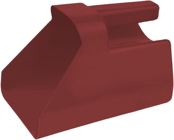 Feed Scoop – Livestock Grain Transfer Shovel, Stackable Large Measuring Scoop, Ergonomic Handle Design, Heavy-Duty Farm Feeding Tool, Premium Animal Feeding Supplies for Horses, Goats, Sheep