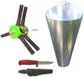 Chicken Plucker Medium Killing Cone Swedish Knife (Home Processing Kit)