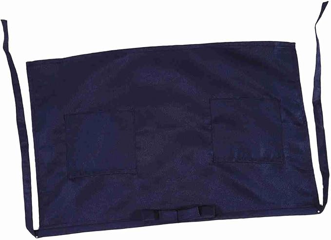 Ymiko Apron, Half Length Aprons With Pockets for Kitchen or Serving