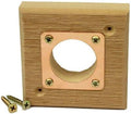 Kettle Moraine Cedar Replacement Predator Guard with Copper Portal for Eastern Bluebird Houses 1 1/2" Opening