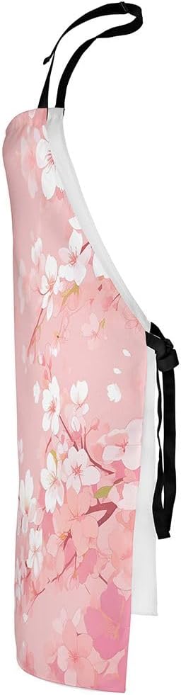 jejeloiu Cartoon Cats Apron for Women Men 26"x31"