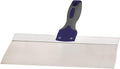 Warner 12" ProGrip Stainless Steel Drywall Taping Knife, Soft Grip Handle, 10922