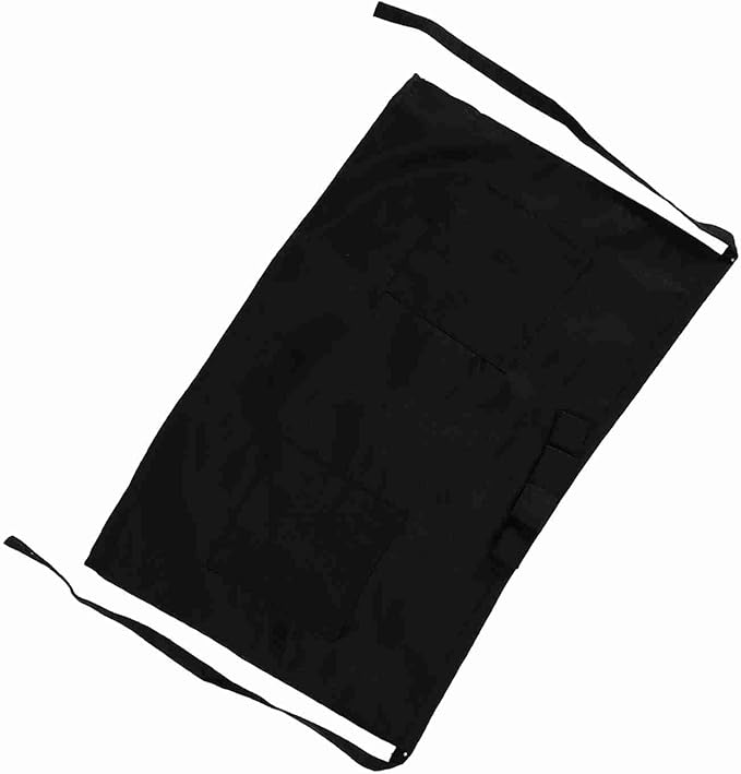 Ymiko Apron, Half Length Aprons With Pockets for Kitchen or Serving