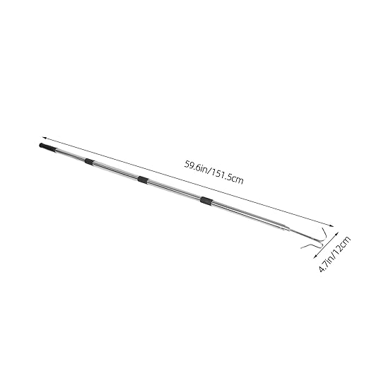 Stainless Steel Chicken Leg Hook Poultry Catcher with Handle for Farm and Outdoor Use, Thickened Sturdy Mesh Net Tool for Catching Small Chickens, Ducks, Geese, and Fish