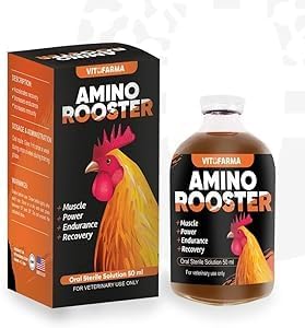 Aminoacid for Poultry Roosters Chickens 50 ml - Suplemento aminoacidos para Gallos 50 ml