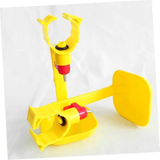 10pcs Automatic Chicken Water Fountains Large Capacity Poultry Drinking Fountain Easy to Use for Chicken Duck Goose