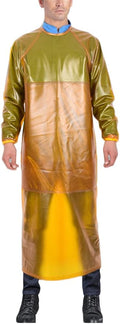 SUJAN Apron with Sleeves Splash Suit Waterproof Smock Chemical Resistant Safety Aprons Coverall