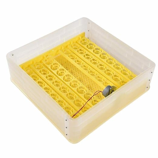 CROSSDESIGN Automatic Digital Egg Incubator Poultry Hatcher Machine Breeder w/Temperature Control & Auto Turning for Hatching Chicken Duck Goose Quail Birds 96 Eggs
