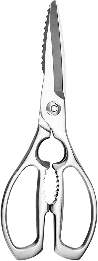 Kitchen Scissors, Forged Stainless Steel Heavy Duty Kitchen Shears, Dishwasher Safe Cooking Scissors for Meat, Poultry & Vegetables
