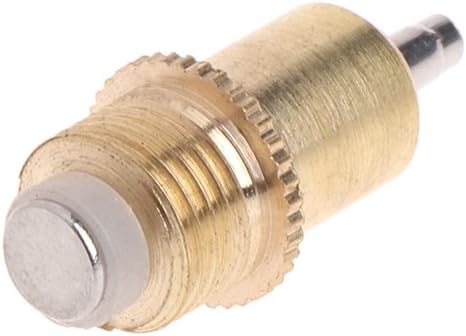 5 Pieces Chicken Waterer Nipples Automatic Poultry Watering Drinker Nipples Brass Nipples for Chicken Ducks Turkey