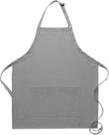 DayStar Apparel Bib Apron with Center Divided Pocket - Style #212
