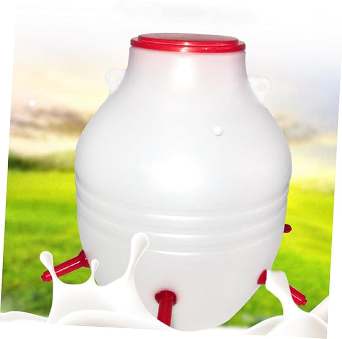 Lamb Milk Bucket Feeder Auto Nursing Machine for Sheep Easy to Install Farm Breeding 6 Nipples Included