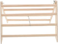 Kisangel Chicken Perch for Coop Wooden Chick Stand Roosting Bar Enrichment Toys Detachable for Easy Cleaning