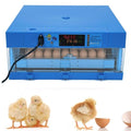 64 Eggs Incubator, Automatic Smart Eggs Digital Incubator Household Mini Incubator Box Egg Water Bed w/Fully Automatic Egg Turning and Humidity Controle for Chickens Goose Birds Ducks