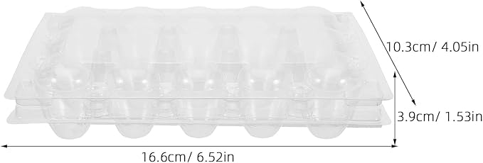Kisangel 30pcs 15 Grids Clear Quail Egg Carton - Plastic Quail Egg Storage Holder with Lid - Reusable Dispenser Holder for Small Pigeon Pheasant Egges