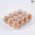 60 pc Plastic Bulk EggCarton,clear egg carton cheap bulk, Suitable For Storing Egg in Farmers' Markets, Supermarkets, Kitchens(3 * 4)