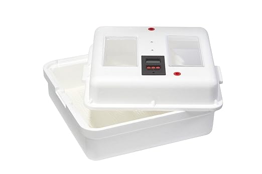 Little Giant® UL Circulated Air Incubator with Automatic Turner | Fits 41 Large Eggs | Chick Egg Hatching Incubator with Fan and Temperature and Humidity Control | Made in USA