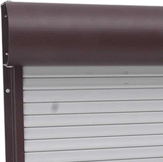 Automatic Chicken Coop Door, Solar Powered 3 in 1 with Timer HD LED Display for Chicken Duck Goose (Brown)