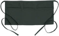 FAME 3 Pocket Waist Apron F9-34" L X 23" W - 65/35 Poly/Cotton Twill - Waitress/Waiter Apron - One Size Fits Most - Unisex