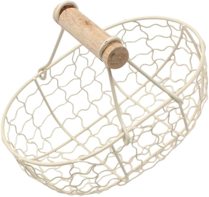 1pc Wrought Iron Storage Basket Kitchen Organizer Decorative Basket Creative Basket Fruit Container Desktop Storage Holder Decorative Fruit Basket Bakery Bread Holder Bread Basket