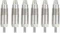 6Pcs Automatic Chicken Waterer Kit, Stainless Steel Poultry Drinking Nipple System for Ducks Chickens Farm Use Equipment
