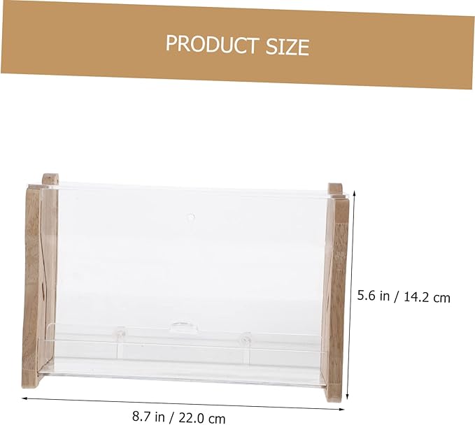 VANZACK Rutin Automatic Poultry Food Feeder Transparent Multi Use Chicken Feeding Box for Parrots and Birds Easy Installation for Home and Professional Use