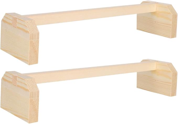 Chicken Roosting Bar, Prevent Rotation Design Solid Wooden Thicken Rooster Perch for Coop Brooder Chickens Parrots Large Birds
