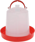 Pet Chicken Feeder Waterer with Portable Handle Auto Poultry Water Drinker Baby Chick Waterer 1.5L Water Container Pet Feeder Automatic Camera