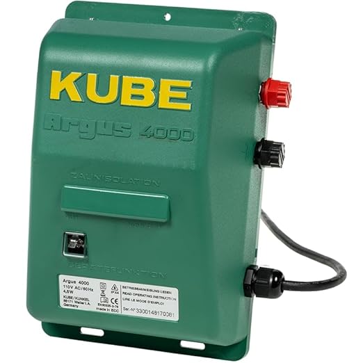 Premier 1 Kube 4000 (110v AC Plug-in) Energizer Kit with 2.3 Joule Wide-Impedance Energizer