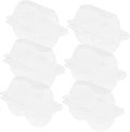 Garneck 6pcs Goose Egg Holder Egg Organizer for Refrigerator Packaging Container for Storage and Display