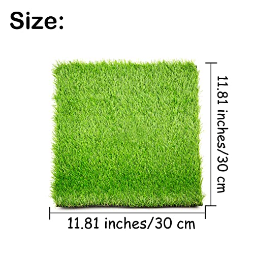 8Pack Chicken Nesting Box Pads for Laying Eggs,Washable Nest Box Pads Grass Carpet - Green, Polyethylene (PE) - Image 7