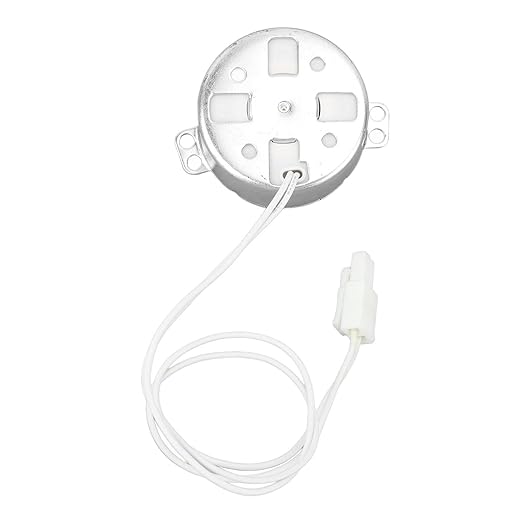 FLEXMAN Egg Turner Rotator Incubator Motor, 4W, Aluminum, Professional Electric Synchronous Motor with Connector for Incubator (100-120v)