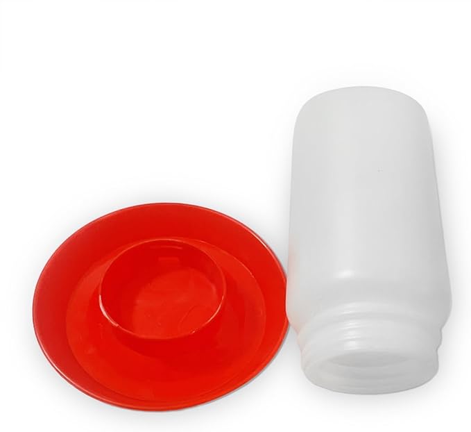 Chicken Waterer and Feeder Set | 1 Quart Poultry Drinker and 1 Quart Poultry Feeder Combo | for Chickens, Ducks, Turkeys, Ducklings, Quail, Baby Chicks and More
