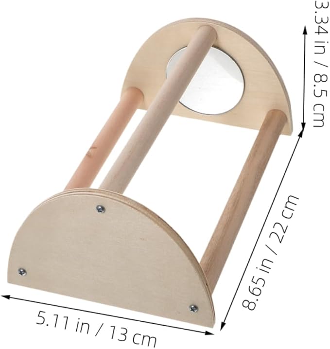 Milisten Chicken Perch Stand for Hens Chicks Lightweight Wooden Roosting Bars for Indoor Outdoor Use Encourages Healthy Growth Social Interaction Poultry Habitats