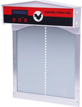 Automatic Chicken Coop Door with Timer&Light Sensor, Weatherproof Chicken Door Opener Kit with LCD Screen, Anti-Pinching Protect Function, Safety Mechanism, Battery Powered