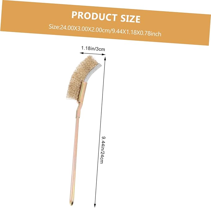 BESPORTBLE 1 Set Long Handle Bird Cage Cleaning Brush Professional Cage Cleaner Tool for Easy Birdcage Maintenance Durable Bristles for Removal