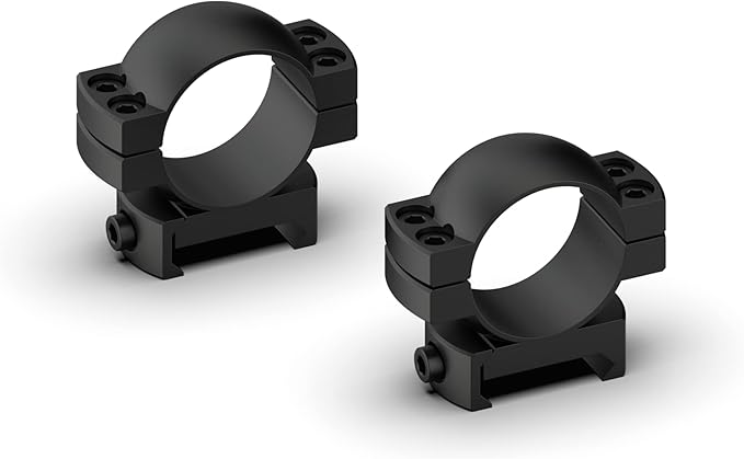 Monstrum Predator High Performance 7075 Aluminum Scope Rings | Picatinny Base | 30 mm | Low Profile
