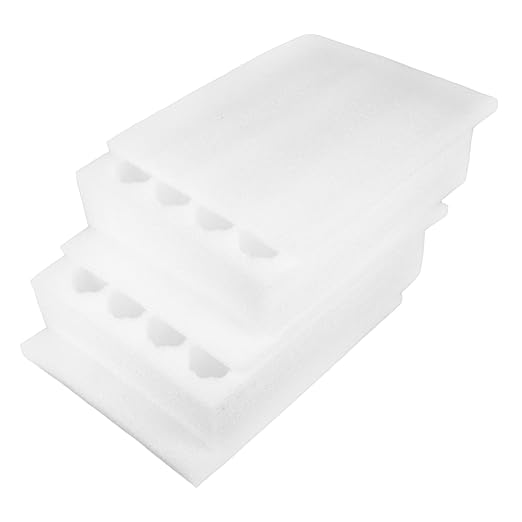 IMIKEYA 1set Egg Carrier Case Shock-resistant Foam Egg Holder for Storage and Transport for Fridge Supermarkets and Farmers Markets